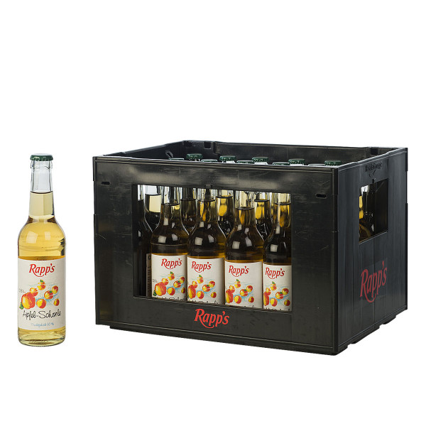 Rapp's Apfelschorle 24 x 0,33l