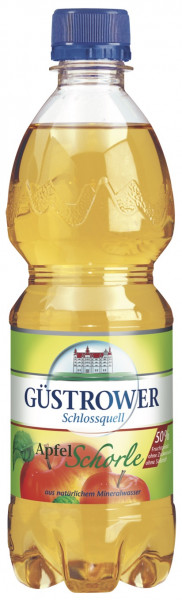 Güstrower Schlossquell Apfelschorle 11 x 0,5l