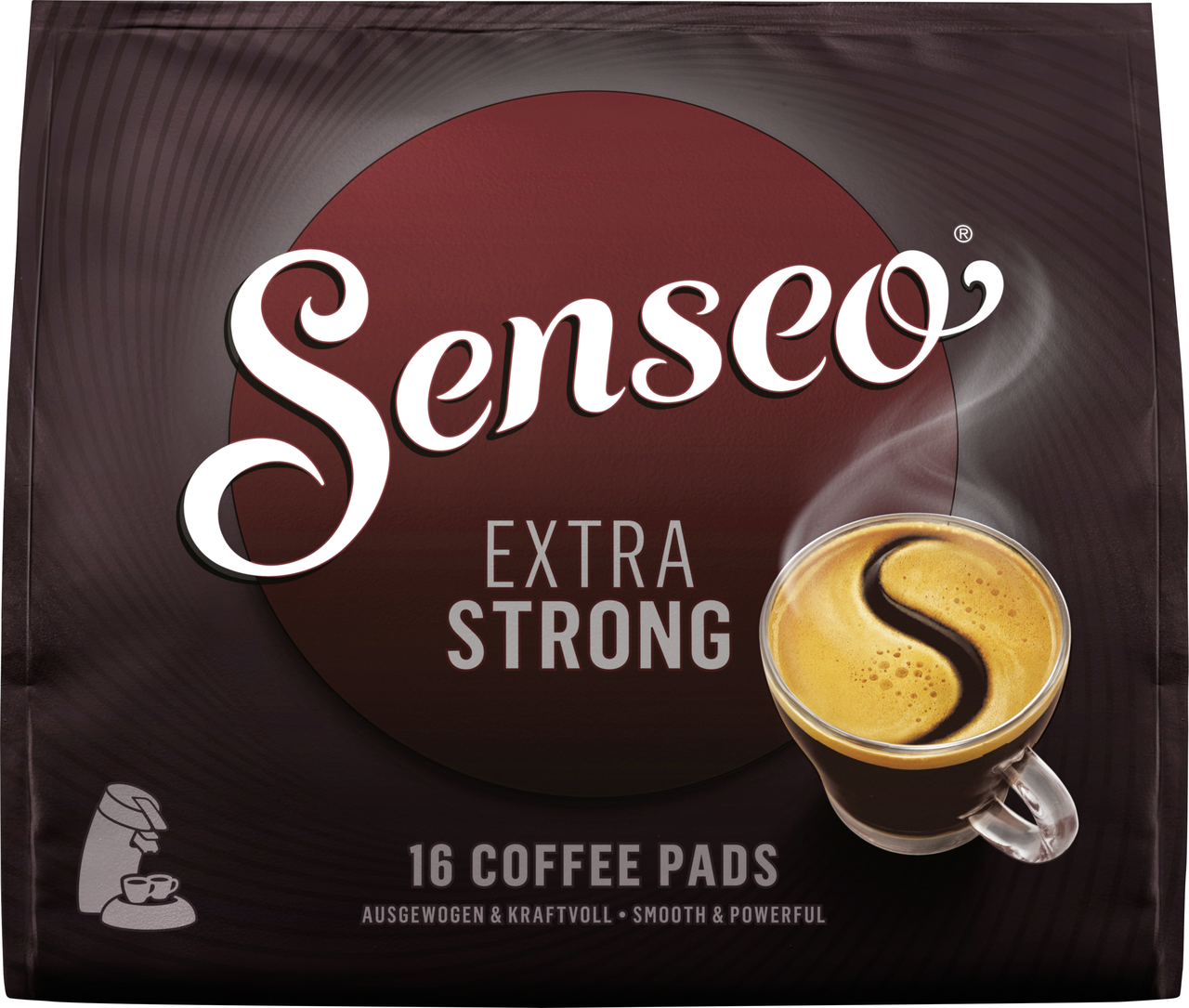 10 Extra Stück Kaffeepads Senseo Beutel Strong