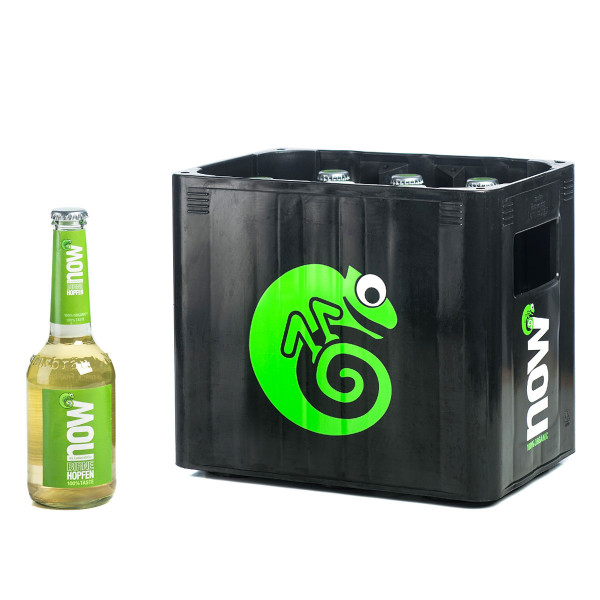 NOW Birne Hopfen Limonade 10 x 0,33l