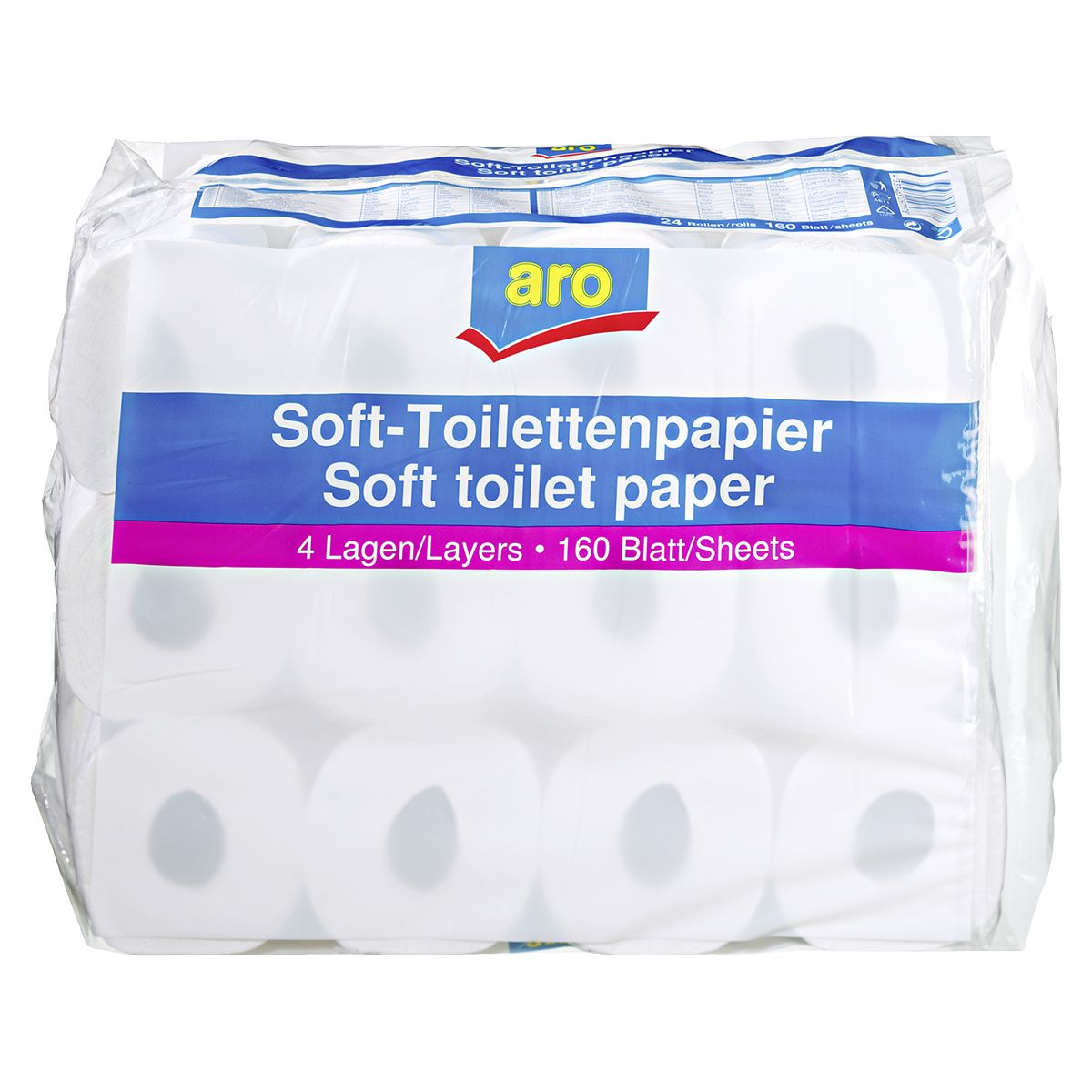 Tork SmartOne Mini Toilettenpapier Weiß T9, Advanced, 2-lagig, 12 × 620