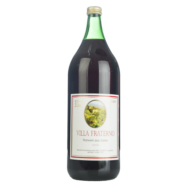 Villa Fraterno Rot, Vino da Tavola Secco 2l