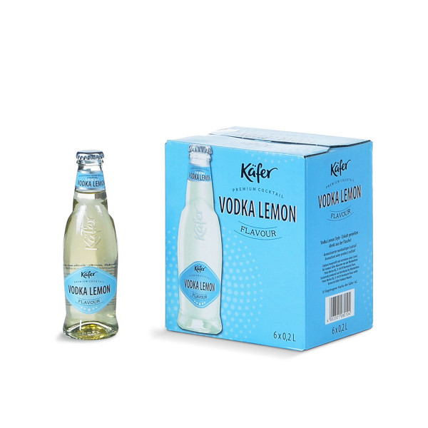 Käfer Vodka Lemon 6 x 0,2l