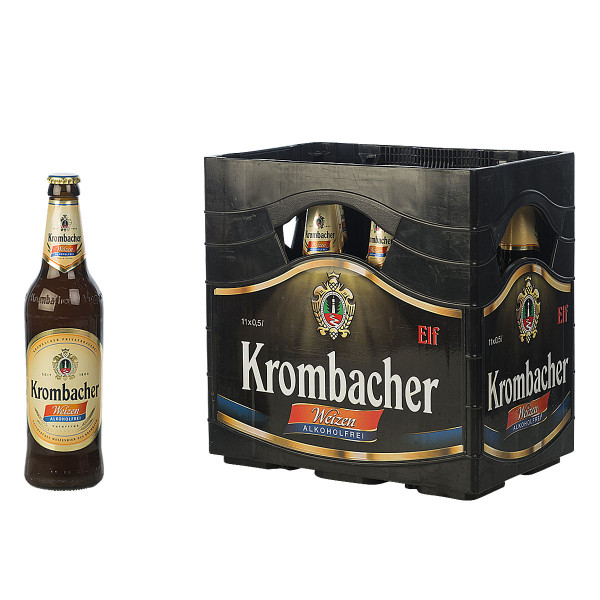 Krombacher Weizen alkoholfrei 11 x 0,5l