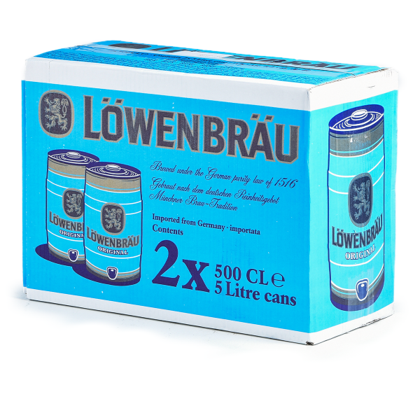 Löwenbräu Original Hell Dose 2 x 5,0l