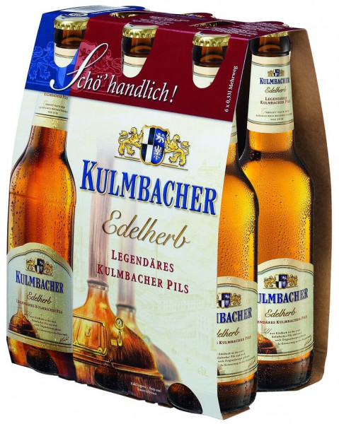 Kulmbacher Edelherb Pils 6 x 0,33l | getraenkedienst.com
