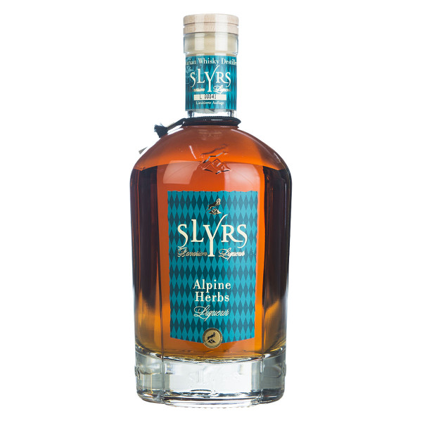 Slyrs Whisky Alpine Herbs Liqueur, Lantenhammer 0,7l