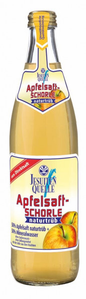 JesuitenQuelle Apfelsaft-Schorle naturtrüb 20 x 0,5l