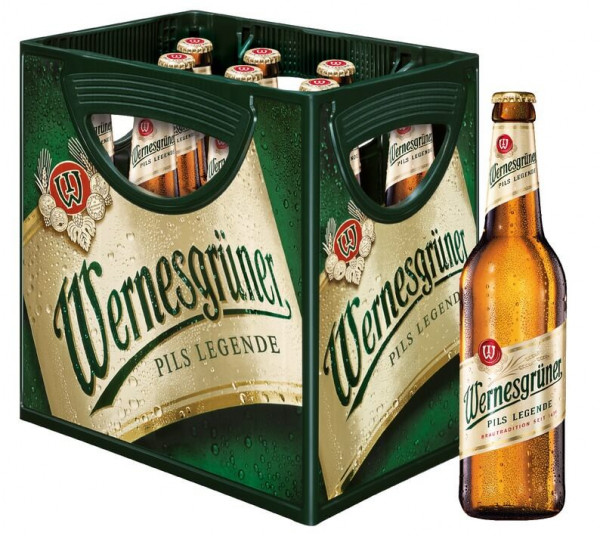 Wernesgrüner Pils 11 x 0,5l