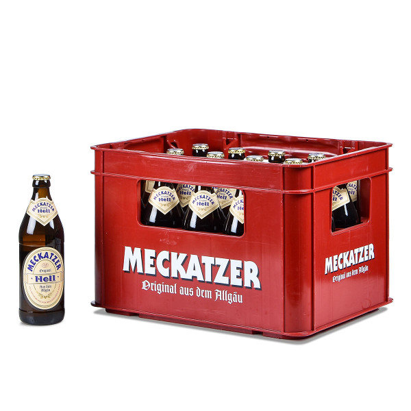 Meckatzer Hell 20 x 0,5l