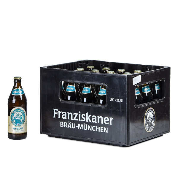Franziskaner Münchner Hell 20 x 0,5l
