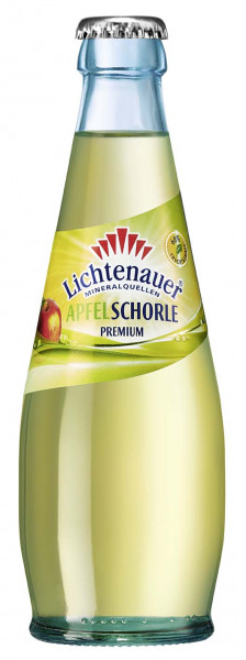 Lichtenauer Mineralquellen Gourmet Premium Schorle Apfel 20 x 0,25l