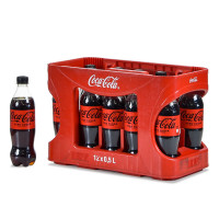Coca-Cola Zero 12 x 0,5l im Kasten Coca-Cola Zero 12 x 0,5l im Kasten