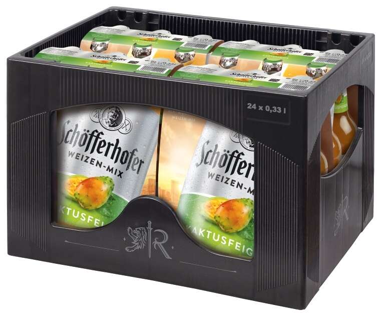 Schfferhofer Weizen-Mix Kaktusfeige 24 x 0,33l | getraenkedienst.com