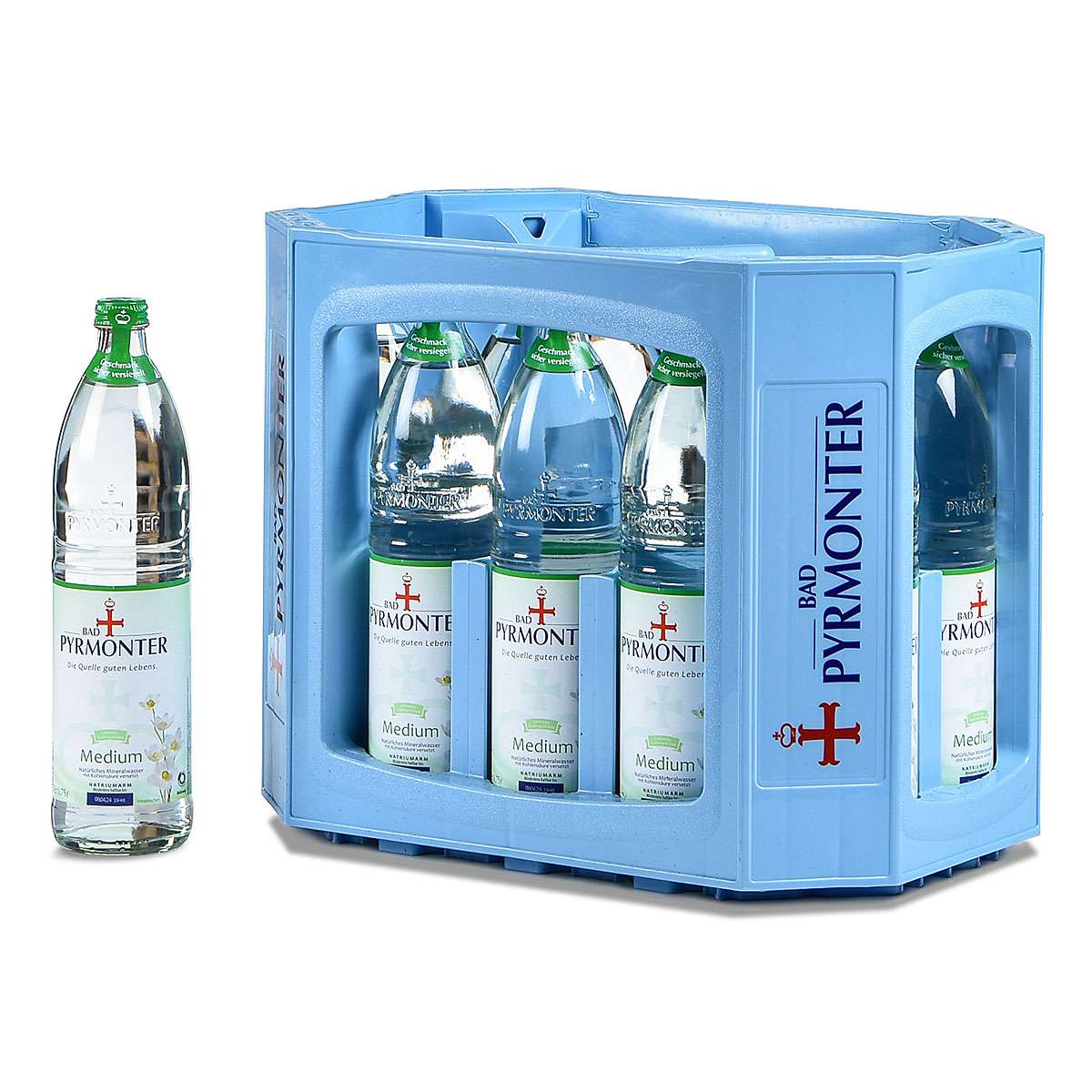 Bad Pyrmonter Medium 12 x 0,75l online bestellen | getraenkedienst.com