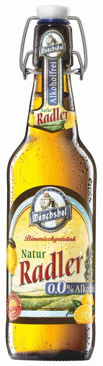 Monchshof Natur Radler 0 0 Alkoholfrei 20 X 0 5l Glas Getraenkedienst Com