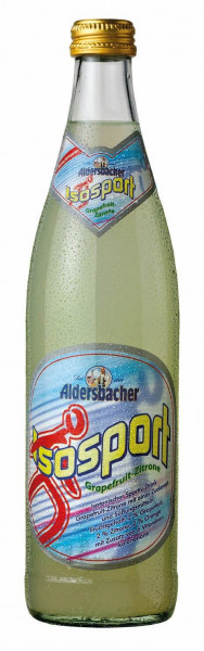 Aldersbacher IsoSport Grapefruit-Zitrone 20 x 0,5l
