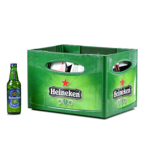 Heineken Pilsener 0,0 alkoholfrei 24 x 0,33l