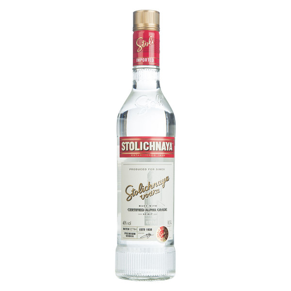 Stolichnaya, Russischer Wodka 0,5l