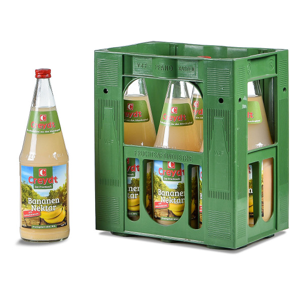 Creydt Bananen-Nektar 6 x 1l