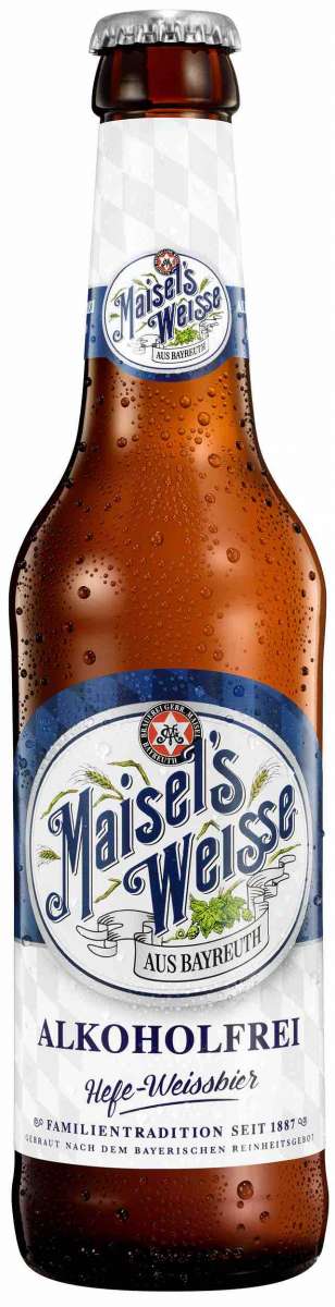 Maisel's Weisse alkoholfrei 24 x 0,33l Glas | getraenkedienst.com