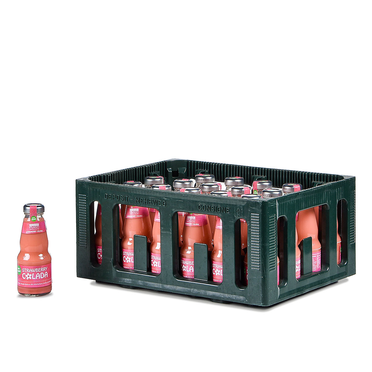 Cocktail Plant Strawberry Colada alkoholfrei 24 x 0,2l | getraenkedienst.com
