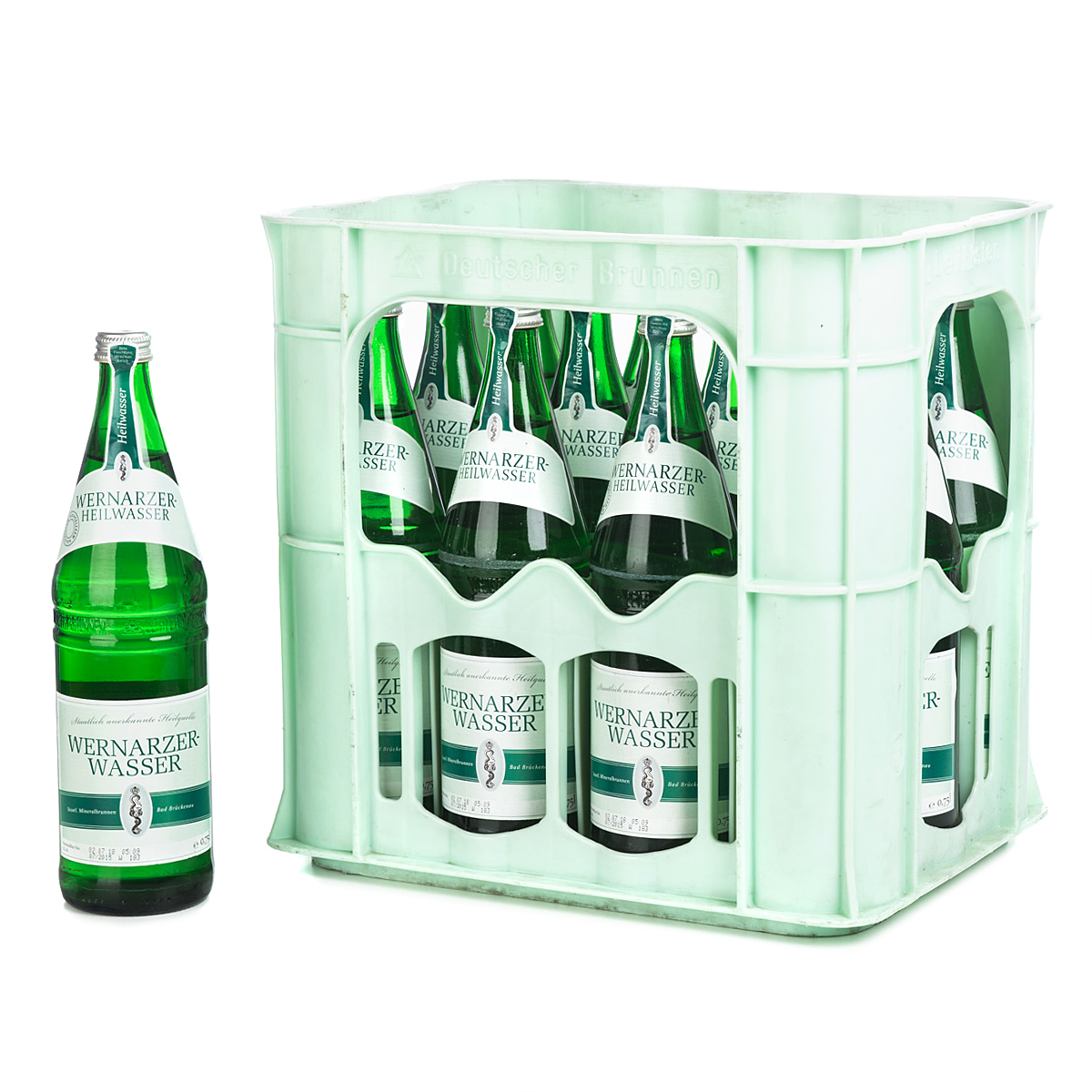 Bad Brückenauer Wernarzer Heilwasser 12 x 0,7l | getraenkedienst.com