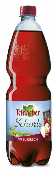 Teinacher Apfel Kirsch PET 9 x 1l