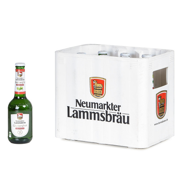 Neumarkter Lammsbräu Glutenfrei Alkoholfrei 10 x 0,33l