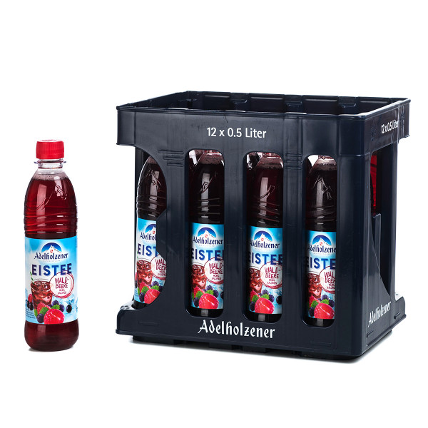 Adelholzener Eistee Waldbeere 12 x 0,5l PET