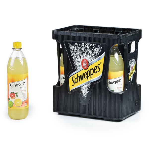 Schweppes Fruity Citrus & Orange 6 x 1l