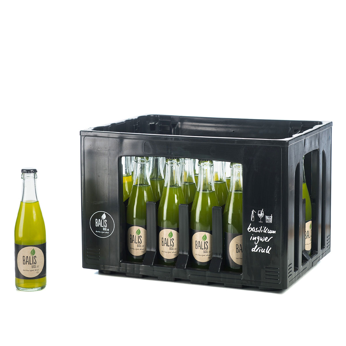 Balis Basilikum Ingwer Drink 24 x 0,25l online bestellen ...