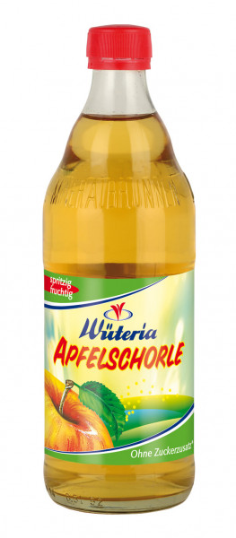 Wüteria Apfelschorle 12 x 0,5l