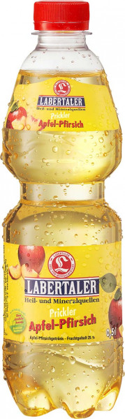 Labertaler Apfel-Pfirsich-Prickler 11 x 0,5l