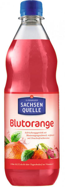 Ileburger Sachsenquelle Blutorange-Drachenfrucht 12 x 1l