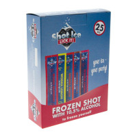 Shot Ice Mixpaket 25 Stück x 0,04l Shot Ice Mixpaket 25 Stück x 0,04l