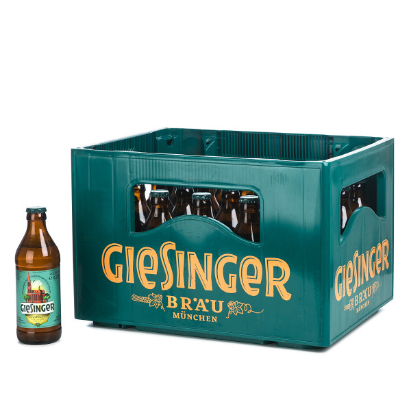 Giesinger Erhellung Helles in der kleinen 0,33l Flasche