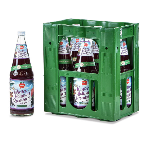 Wolfra Wolfra Winter Holunder Brombeere 6 x 1l