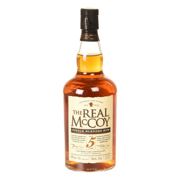 The Real McCoy Single Blended Rum 0,7l