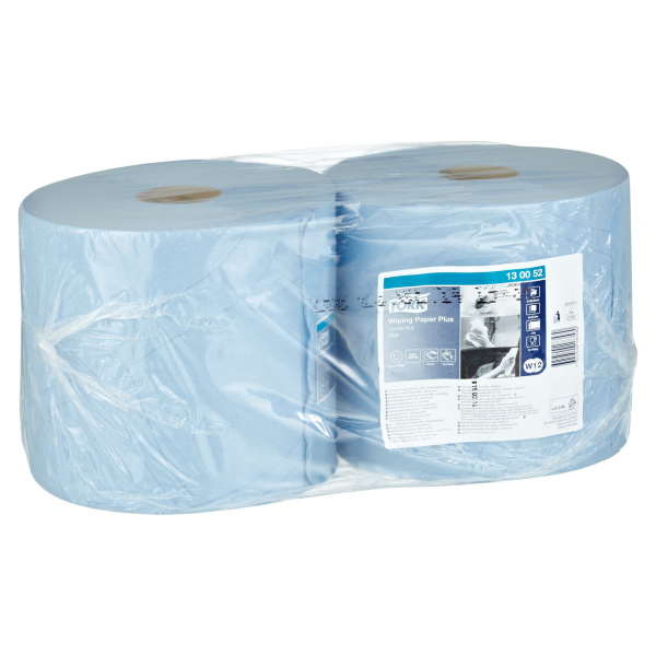 Tork Advanced Wischtuch 23,5 x 34 cm Blau Hygienepapier 2 lagig