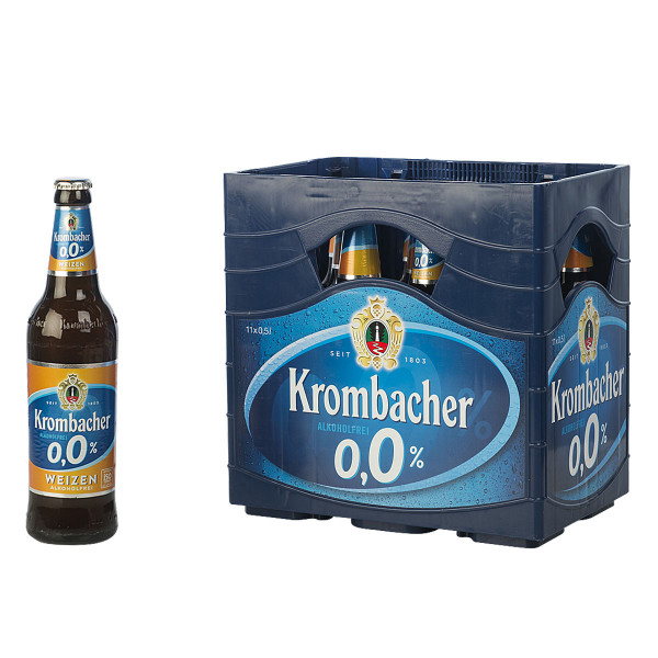 Krombacher Weizen 0,00 % 11 x 0,5l