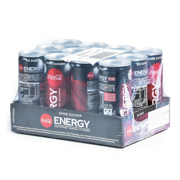 Coca Cola Energy Zero 12 x 0,25l