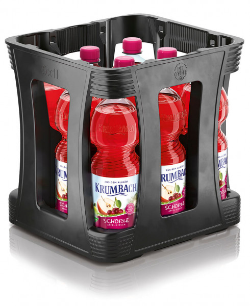 Krumbach Schorle Apfel-Kirsch 9 x 1l | getraenkedienst.com