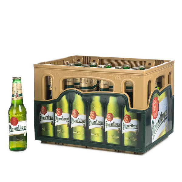 Pilsener Urquell in der 0,33l Glasflasche