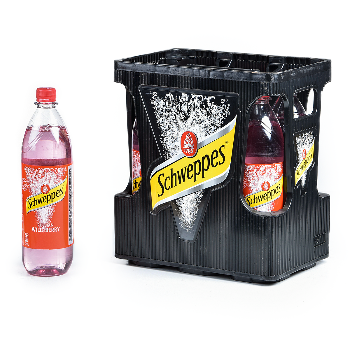 Schweppes Russian Wild Berry 6 x 1l online bestellen | getraenkedienst.com