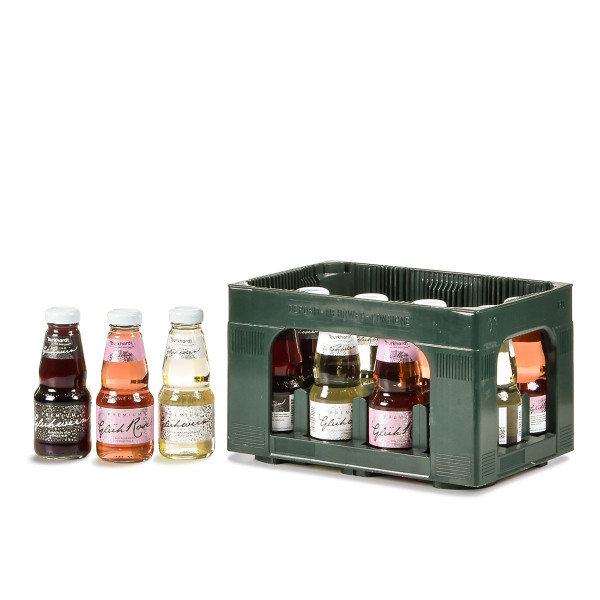Burkhardt Glühwein Kombikiste 12 x 0,2l