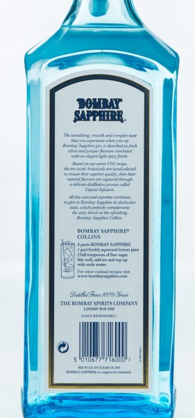 Bombay Sapphire Gin 1l