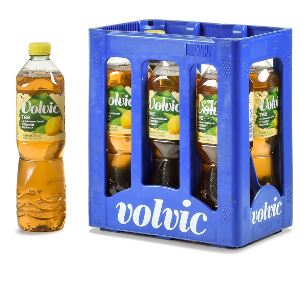 Volvic Eistee Zitrone 6 x 1,5l