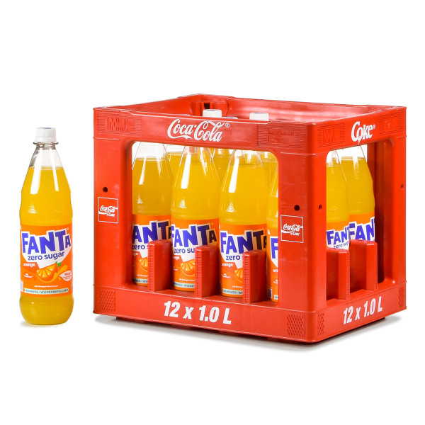 Fanta Orange Zero 12 x 1l PET