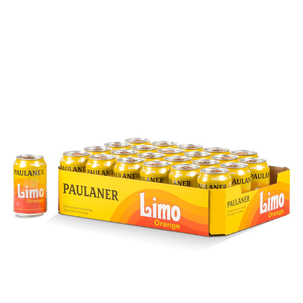 Paulaner Limo Orange 24 x 0,33l Dose